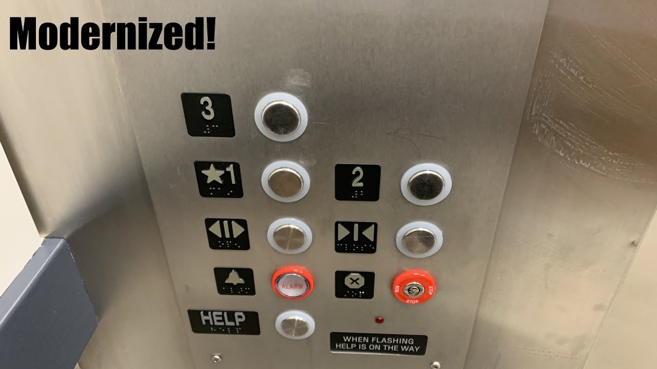 Modernized Haughton Hydraulic Elevator 16100 Chesterfield Chesterfield, MO YouTube