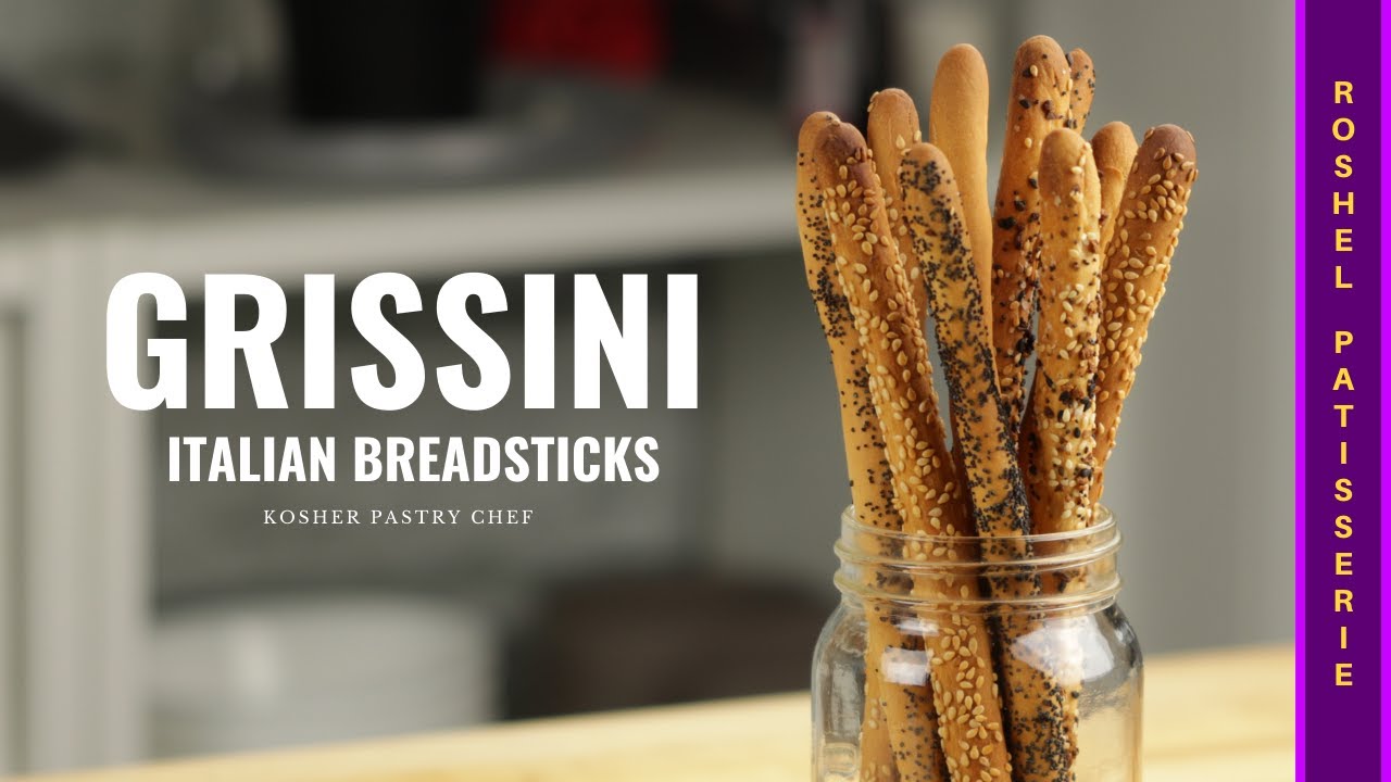 Chef Italian Breadsticks | Grissini - Pastry Kosher YouTube