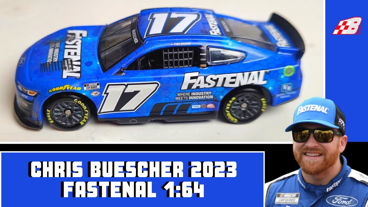 **NASCAR DIE-CAST REVIEW** Chris Buescher 2023 Fastenal 1:64