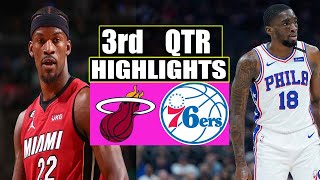 Miami Heat vs Philadelphia 76ers 3rd QTR  HIGHLIGHTS | April 4 | 2024 NBA Season