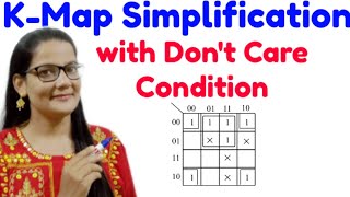 Karnaugh Map(K-Map) Dont Care Condition | K-MAP Simplification|Zeenat Hasan Academy