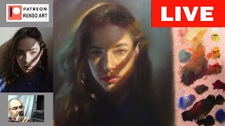 Live Session - Alla prima oil painting