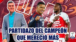 SANTA FE 1 JUNIOR 1 PARTIDAZO DEL CAMPEÓN QUE MERECIÓ MÁS. Y JERARQUÍA VERDOLAGA