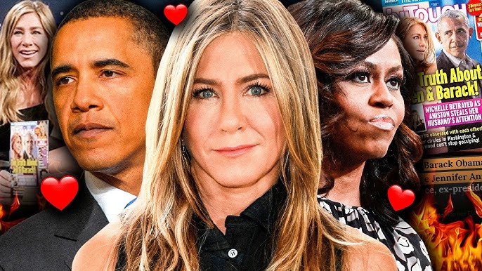 BOMBA: JENNIFER ANISTON NAMORANDO O BARACK OBAMA? E a michelle? - YouTube