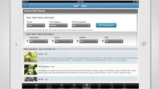 Chef Vivant MySommelier Pro Wine Pairing Apps screenshot 2