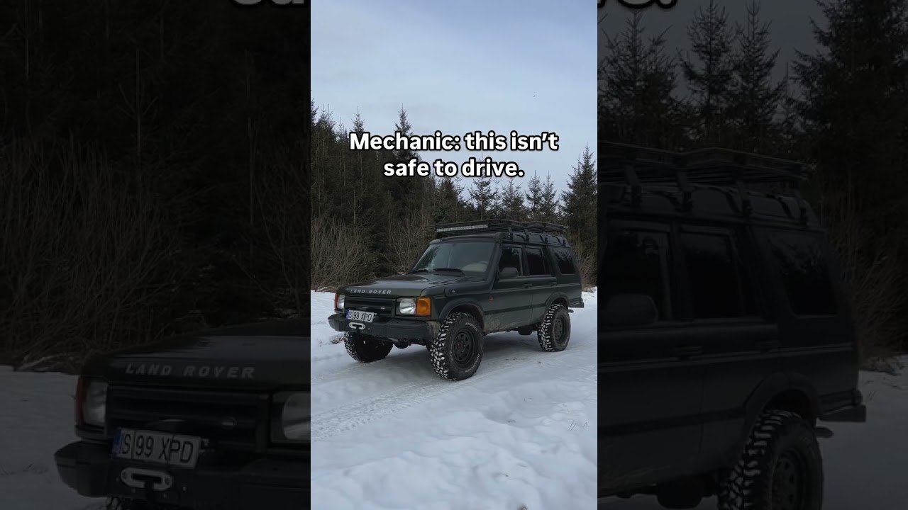 If it runs, it’s perfect 💀 . . . #xpdiscovery2 #discovery2 #discovery #discoverytd5 #td5 #td5inside