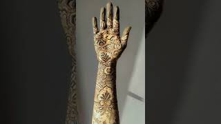 new bow mehndi 🎀🎀#heena #mehndi #viral #heena by falak