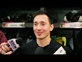 Wallstedt, Kaprizov, Hughes, Spurgeon & Head Coach John Hynes | Minnesota Wild Home Opener Postgame