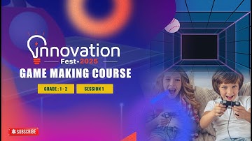 Game Making Course | Grade 1-3 | Ping Pong AI Game Part 1