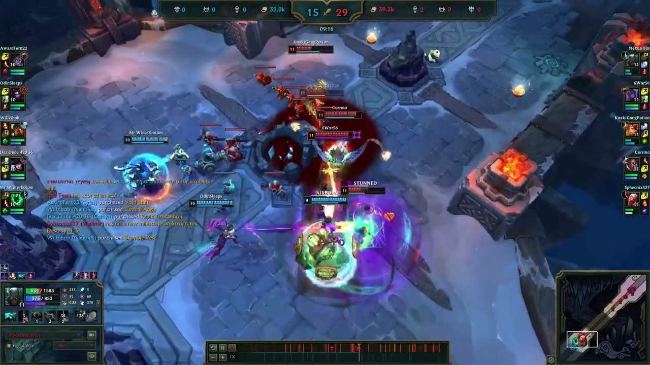 Another Pyke ARAM battle