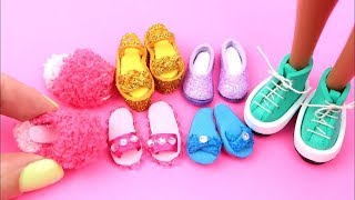 картинка: 6 DIY Барби Обувь, сандалии и сапоги