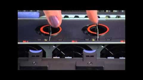 IBM System x 3750 M4 Remove Hot Swap Fan