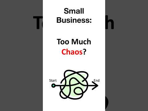 Too Much Chaos in Your Small Business? (#shorts)