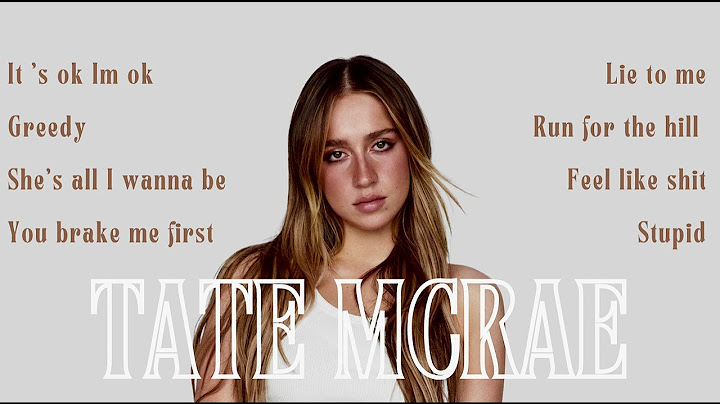 Tate Mcrae playlist 2024 | top best songs