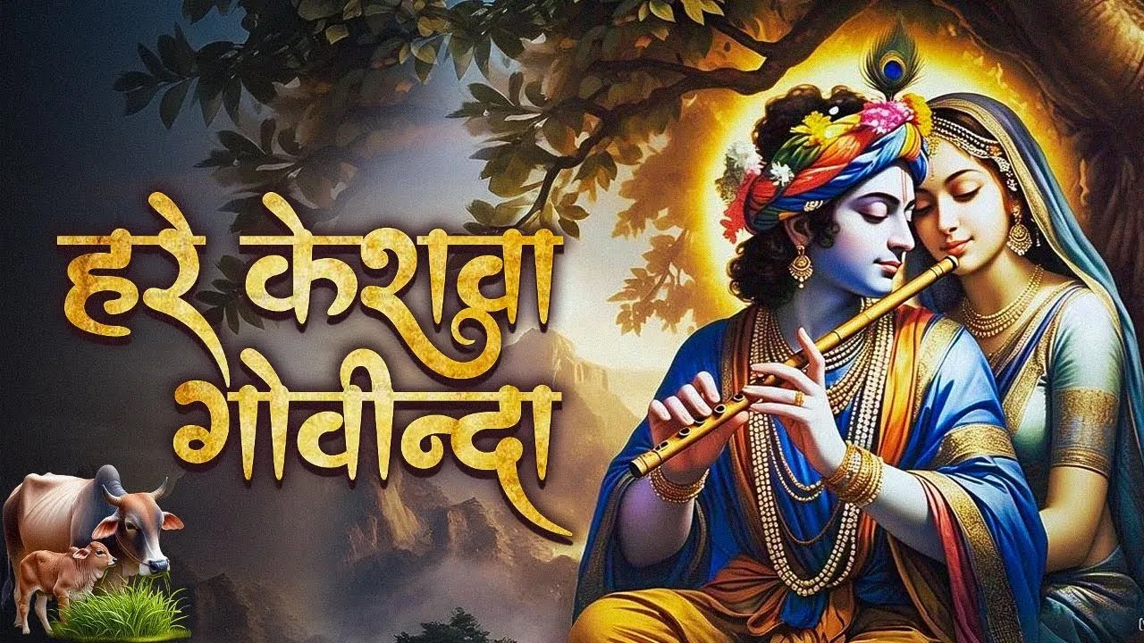 Hare Keshava Govinda | Shri Krishna Bhajan 2025 | हरे केशवा गोविन्द | Radha Krishna Aarti & Mantra