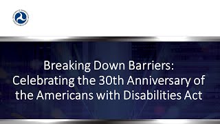 Celebrity Breaking Down Barriers: Celebrating the 30th Anniversary of the Americans with Disabilities Act Net Worth