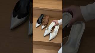 READY STOCK Pointed Toe Mules Heels - Slip On, 3 Colours https://vt.tiktok.com/ZS96hkXuopkTM-CCxWQ/