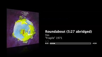 Yes - 5:27 - Roundabout (Short Version) / "Fragile" 1971