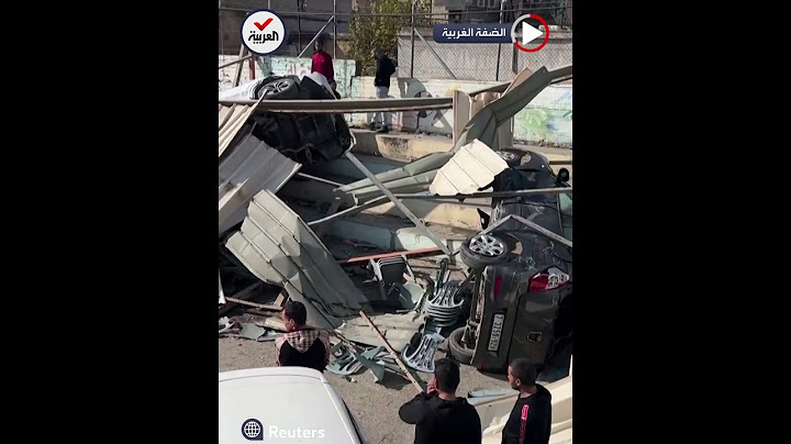 مشاهد من مخيم جنين بعد انسحاب القوات الإسرائيلية