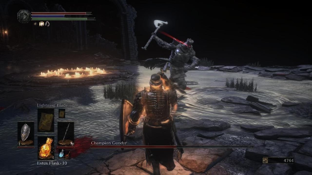 Dark Souls 3 Champion Gundyr NG+ SL85 +6 Barbed Sword - YouTube