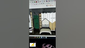 student project in SketchUp with v-ray
