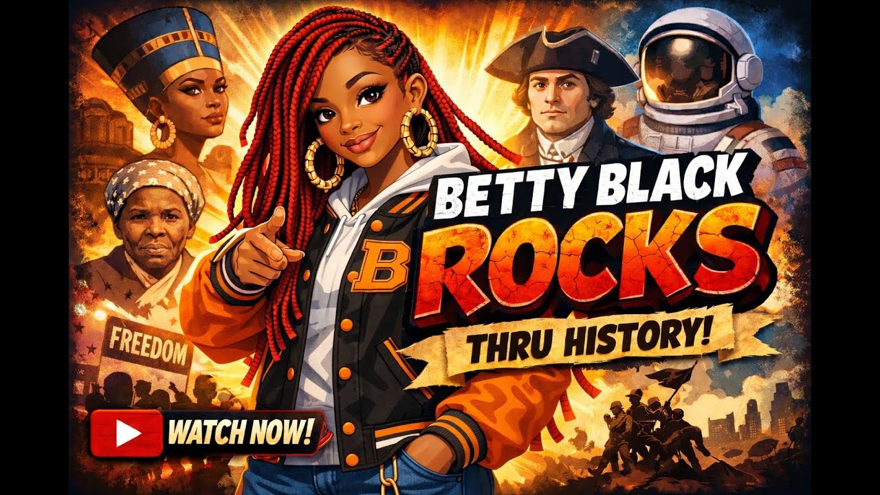 BETTY BLACK ROCKS THRU HISTORY EPISODE 1 MALCOLM X