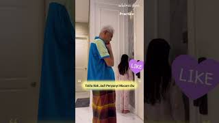 Shuib Atok Ajar Talita Menyanyi