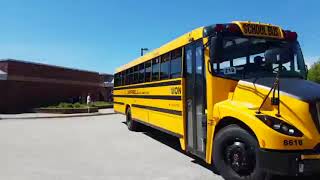 Campbell Bus Lines' new electric bus