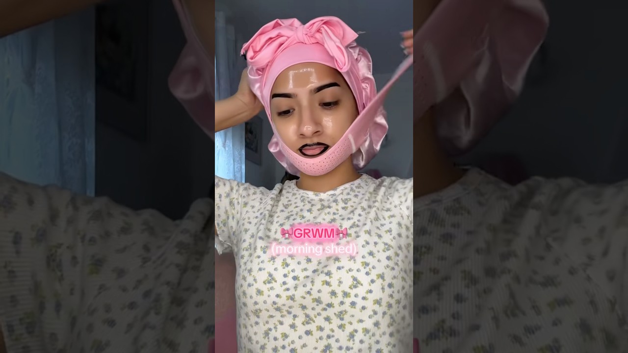 Часть 1🎀собирайтесь со мной🎀(утренний макияж) 