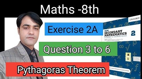 Exercise 2B Question NO 3 to 6  II APS Maths 8th II New Secondary Mathematics Book 2