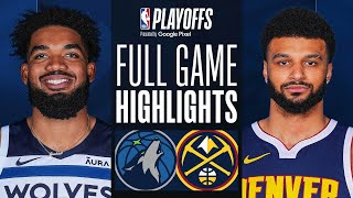 Thumbnail for #3 TIMBERWOLVES at #2 NUGGETS | FULL GAME 7 HIGHLIGHTS | May 19, 2024