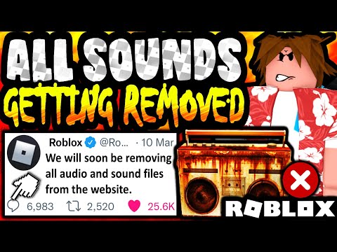 ROBLOX RESPONDED! GAME AUDIO REMOVED! DRAMA UPDATE! (NEW FEATURES ADDED) 