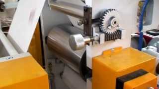 Automatic Napkin Paper Machine with full embossing & 2 color printing