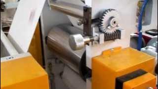 Automatic Napkin Paper Machine with full embossing & 2 color printing