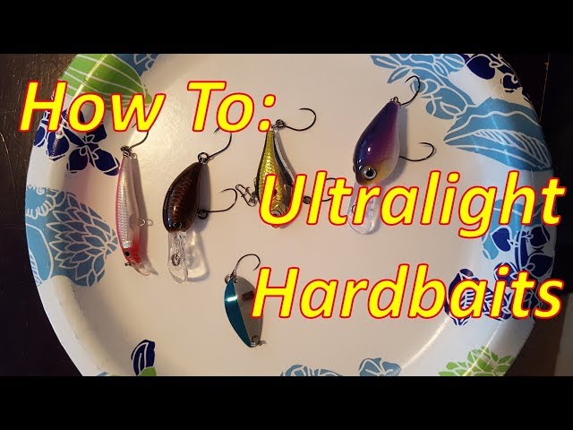 How To: BFS Ultralight Hardbait Lures (single hooks) 