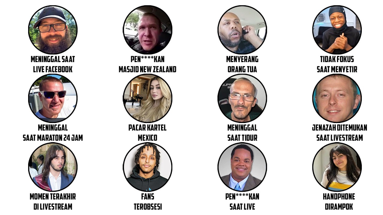 Momen Mengerikan Tertangkap Kamera Saat Livestream