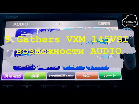 9.Gathers VXM 145 VSI возможности AUDIO