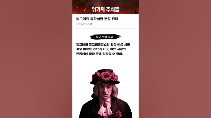 빙그레의 불확실한 분할 전략 #20241125#빙그레#위기의주식들