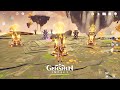 Genshin Impact - Tarry Among The Peach Blossoms Dungeons Gameplay Guide - Artifacts Show