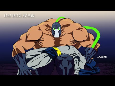 Bane breaks Batman - Animated short