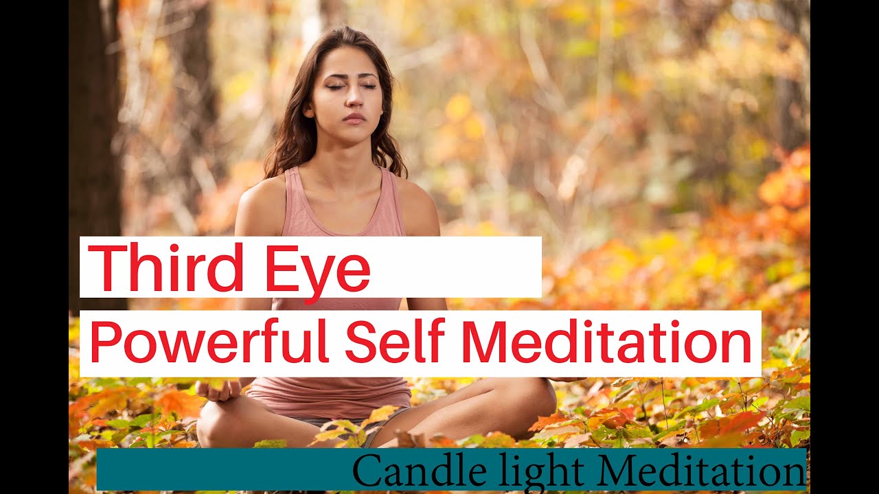 Powerful Third Eye Meditation Candle Light Meditation Singing Bowl