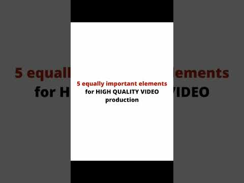 video production professional tips