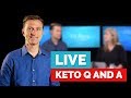 Join Dr. Berg and Karen Berg for a Q&amp;A on Keto