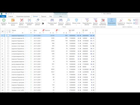 Key Collector 4: определение интента запроса через SERP + новые возможности импорта данных