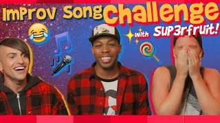 Todrick Hall  Improv Song Challenge w/ Superfruit!