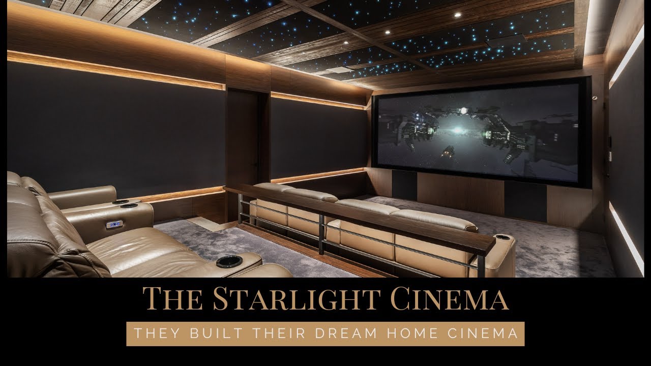 They Built Their Dream Cinema | Starlight Cinema by Wavetrain - YouTube