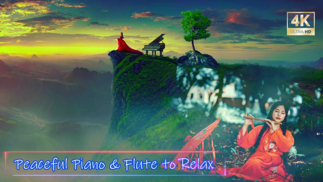 Relaxing Piano & Flute Music, Inner Peace, Bamboo Flute, Meditation Music, Healing, Sleep Music