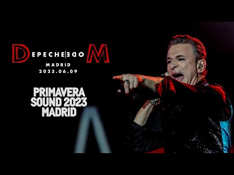 Depeche Mode Primavera Sound 2023 Madrid