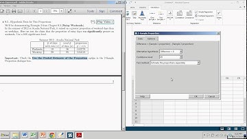 Hypothesis Test for Two Proportions with Minitab Express