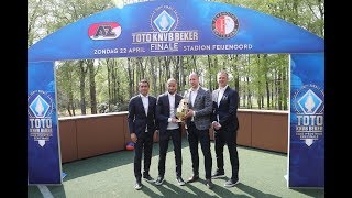 Persconferentie en fotomoment KNVB Bekerfinale 2018